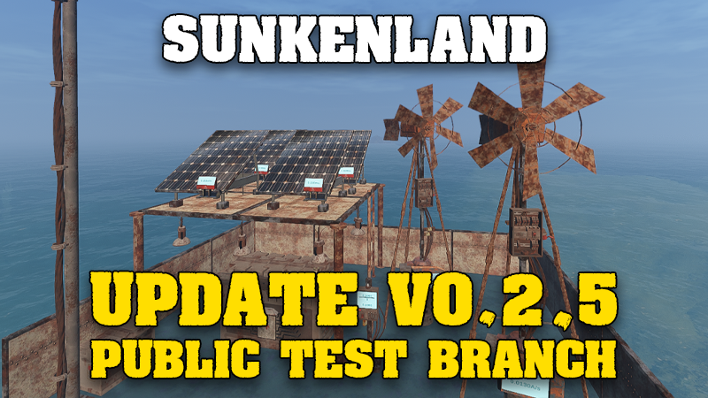 Sunkenland Update V0 2 51 Public Test Branch Steam News