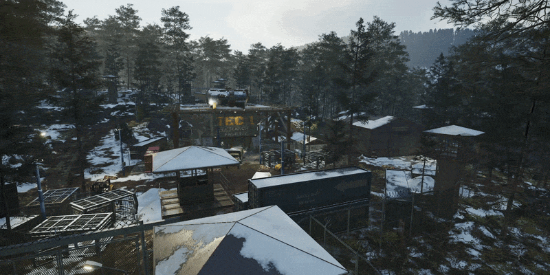 Opening a TEC1 Research Facility entrance with a Research Facility Keycard in SCUM