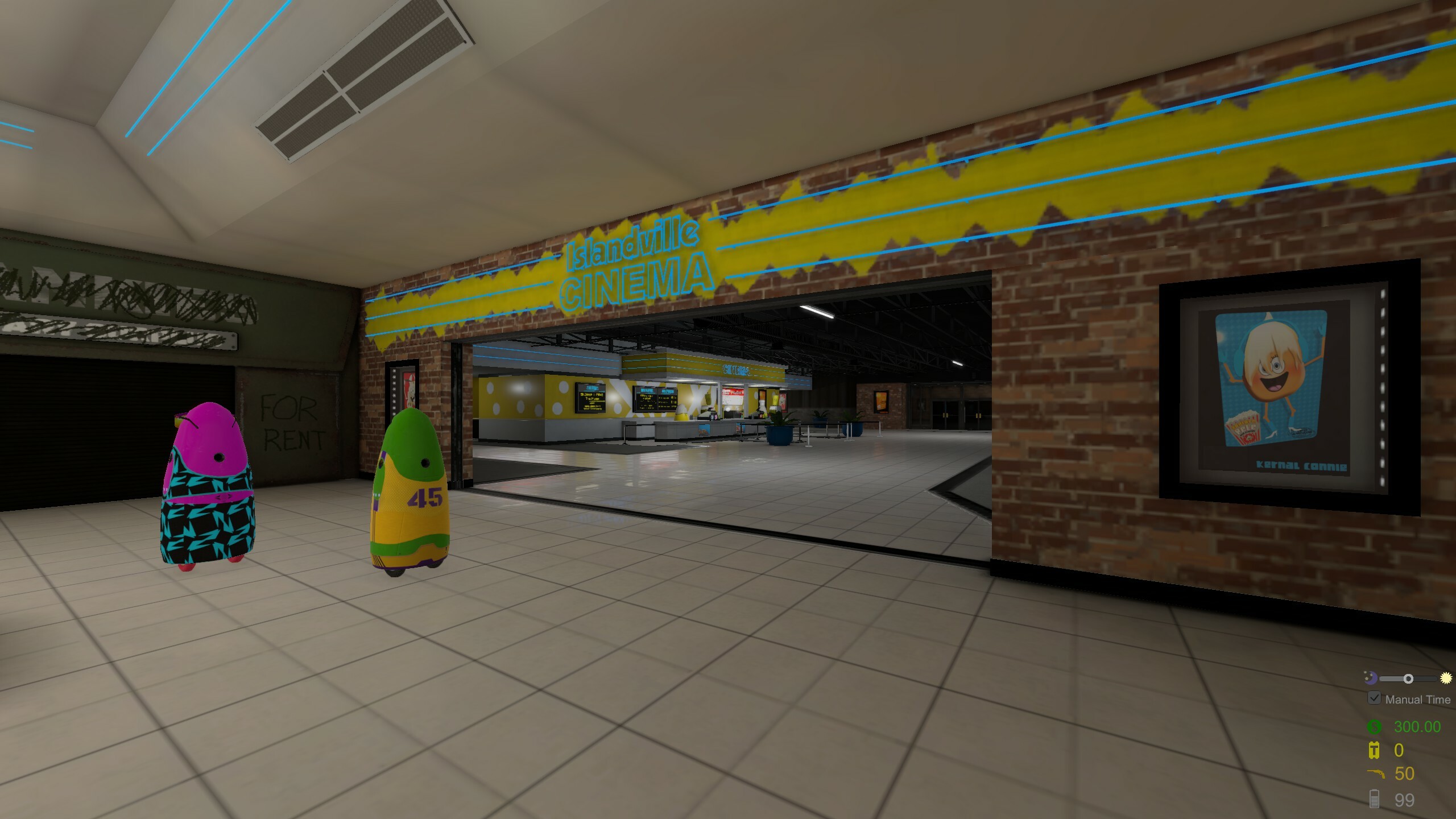 Steam :: The Coin Game :: Dev Update: New Mall Cinema Teaser Pics and info