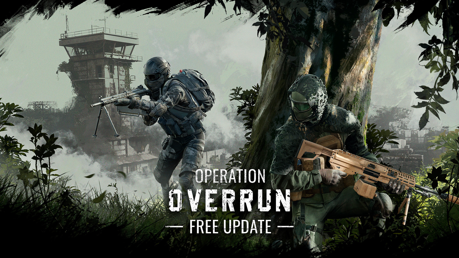 Update 1.18 Operation: Overrun Logo