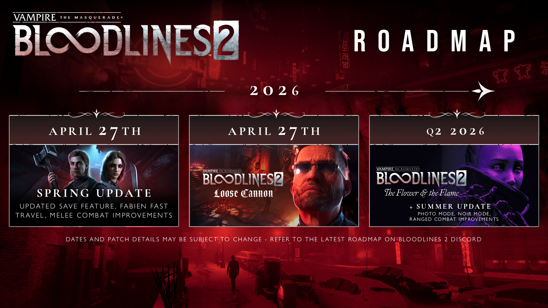 NEWS - Vampire : The Masquerade - Bloodlines 2 : DLC Loose Cannon daté 1 c18a01f57152367cf313d2e3eed3bddbfdbd6761 | RPG Jeuxvidéo