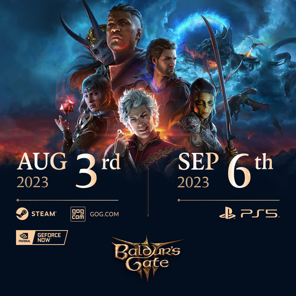 Steam :: Baldur's Gate 3 :: Community Update #20: A Dragonborn, a Half-Orc  \u0026amp; a Monk Walk Into a Tavern, image size:1200x1200