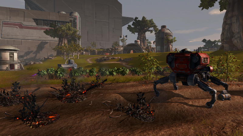 La planète Dantooine ravagée par les pirates dans l’événement Pirate Incursion de SWTOR. Ambiance explosive et loot exclusif à découvrir.