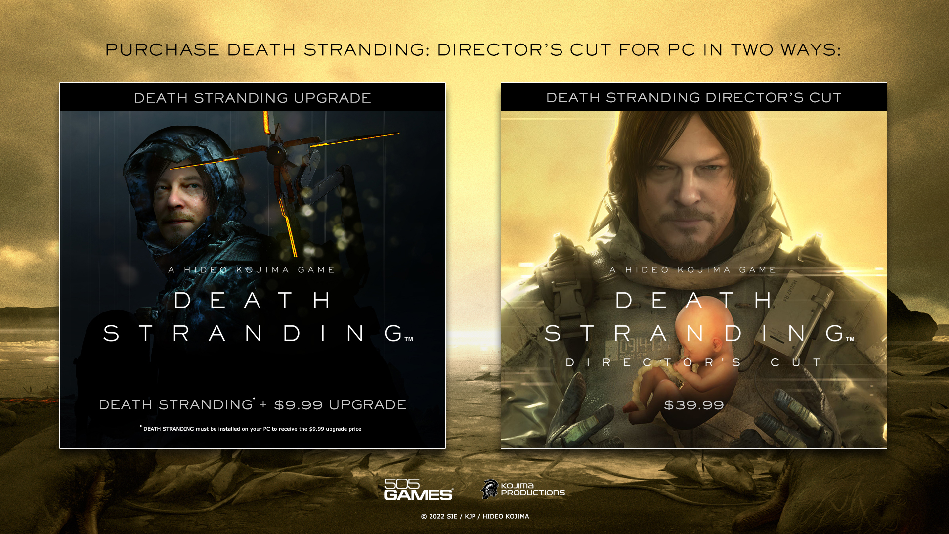Steam :: DEATH STRANDING DIRECTOR'S CUT :: DEATH STRANDING