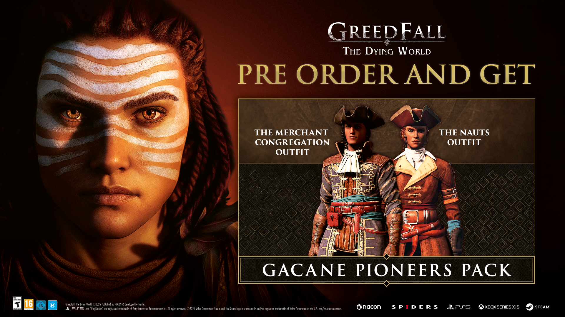 NEWS - GreedFall : The Dying World : Précommandes 1 f04c1d0ef82401c545660d671fe7e06a5245dffd | RPG Jeuxvidéo