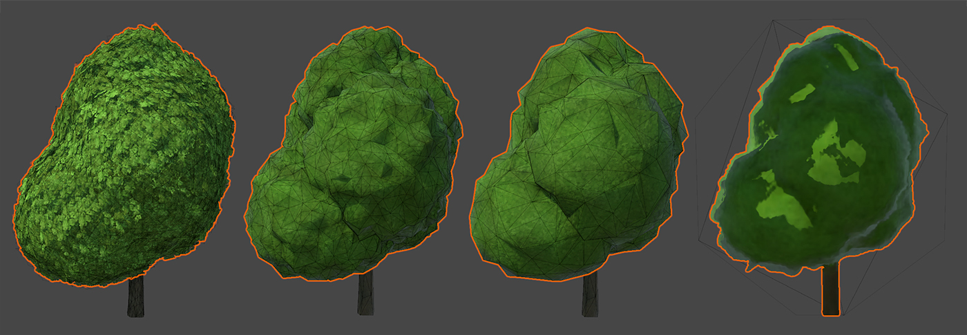Tree generation process