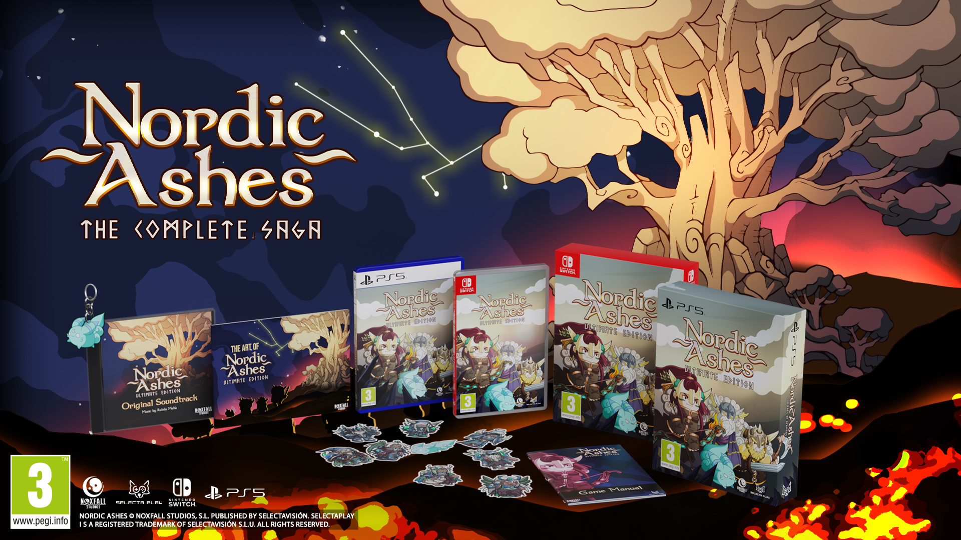 Nordische Asche: Die komplette Saga kommt in der physischen Ausgabe auf Nintendo Switch an