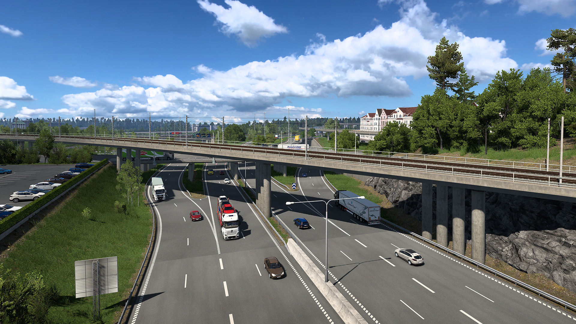 欧洲模拟卡车2中文学习版v1.57【11.20更新