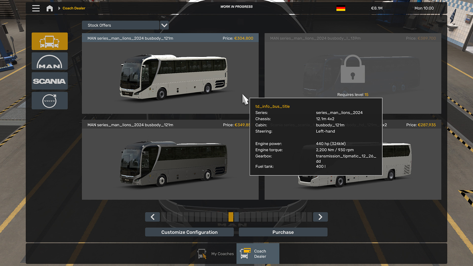 Coaches DLC - Contratos de Passageiros