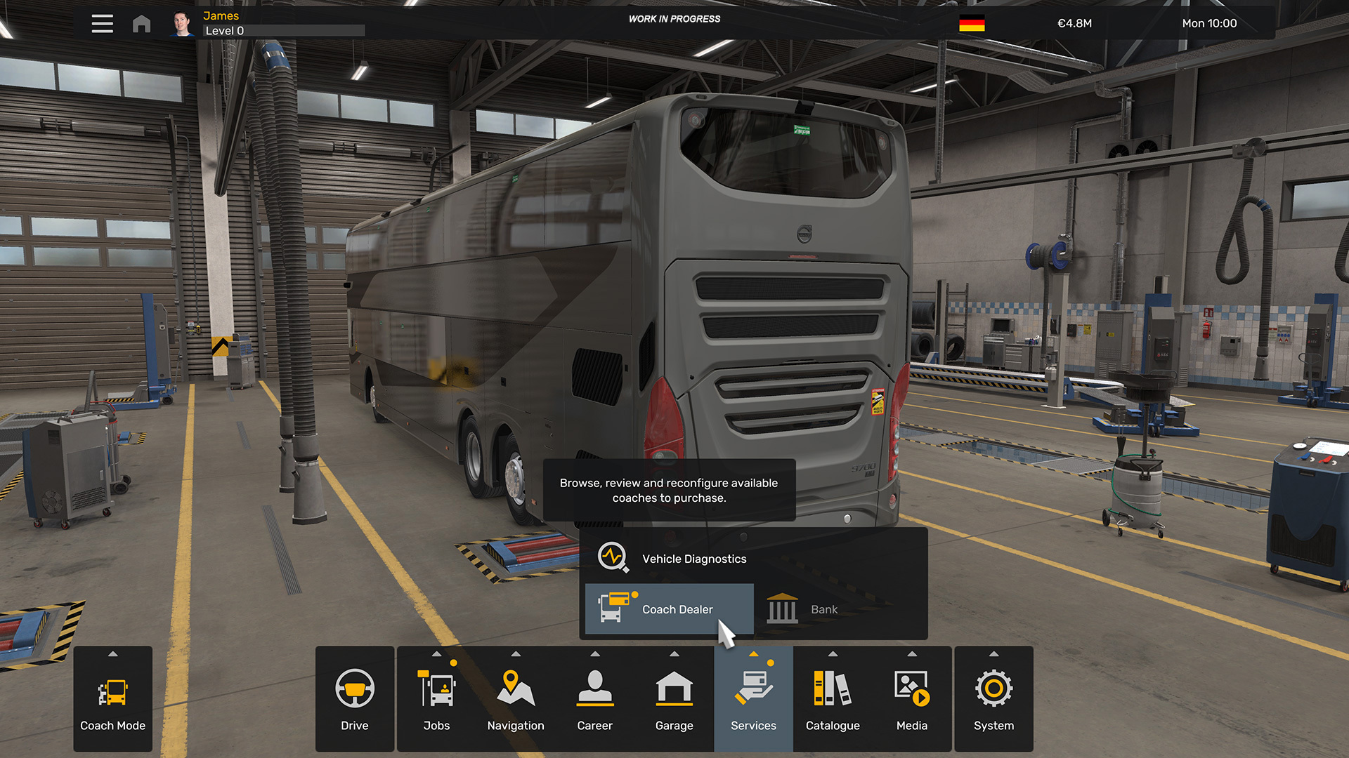 Coaches DLC - Garagem de Ônibus