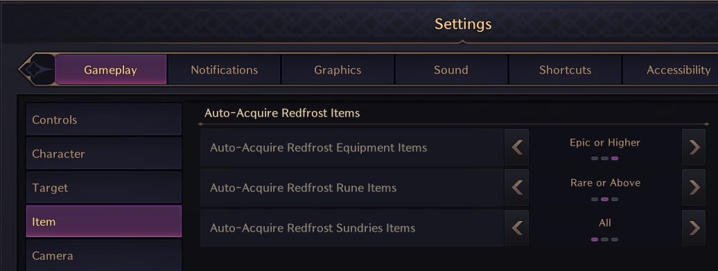 Redfrost Items