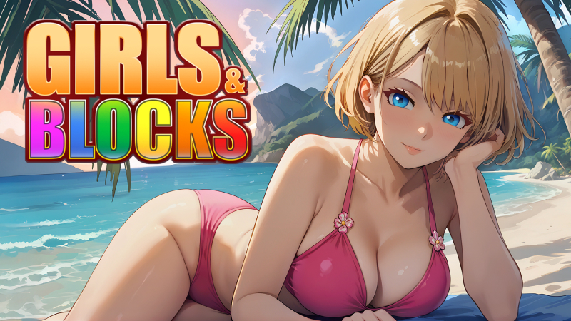 Girls and blocks