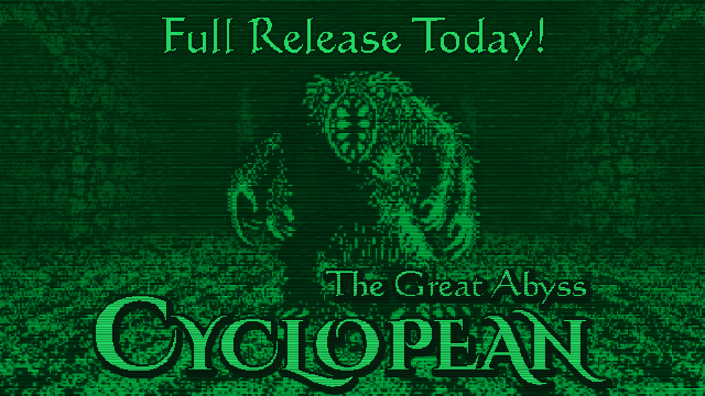 SORTIE - Cyclopean : The Great Abyss 1 7a766cf2aeb79ed62986b09c6545d072593be530 | RPG Jeuxvidéo