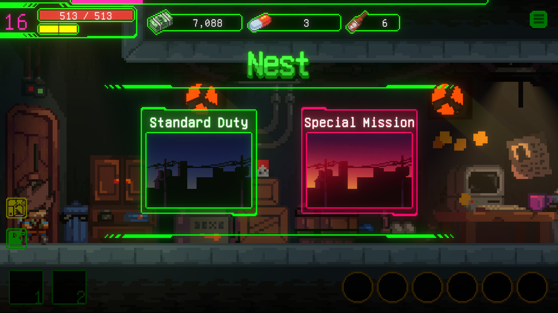 [更新+全CG存档][强烈推荐/像素/肉鸽/横版战斗/动态/无修] 妖怪净化人 [Ver1.0.5][官中/度盘/P盘] 游戏 第8张