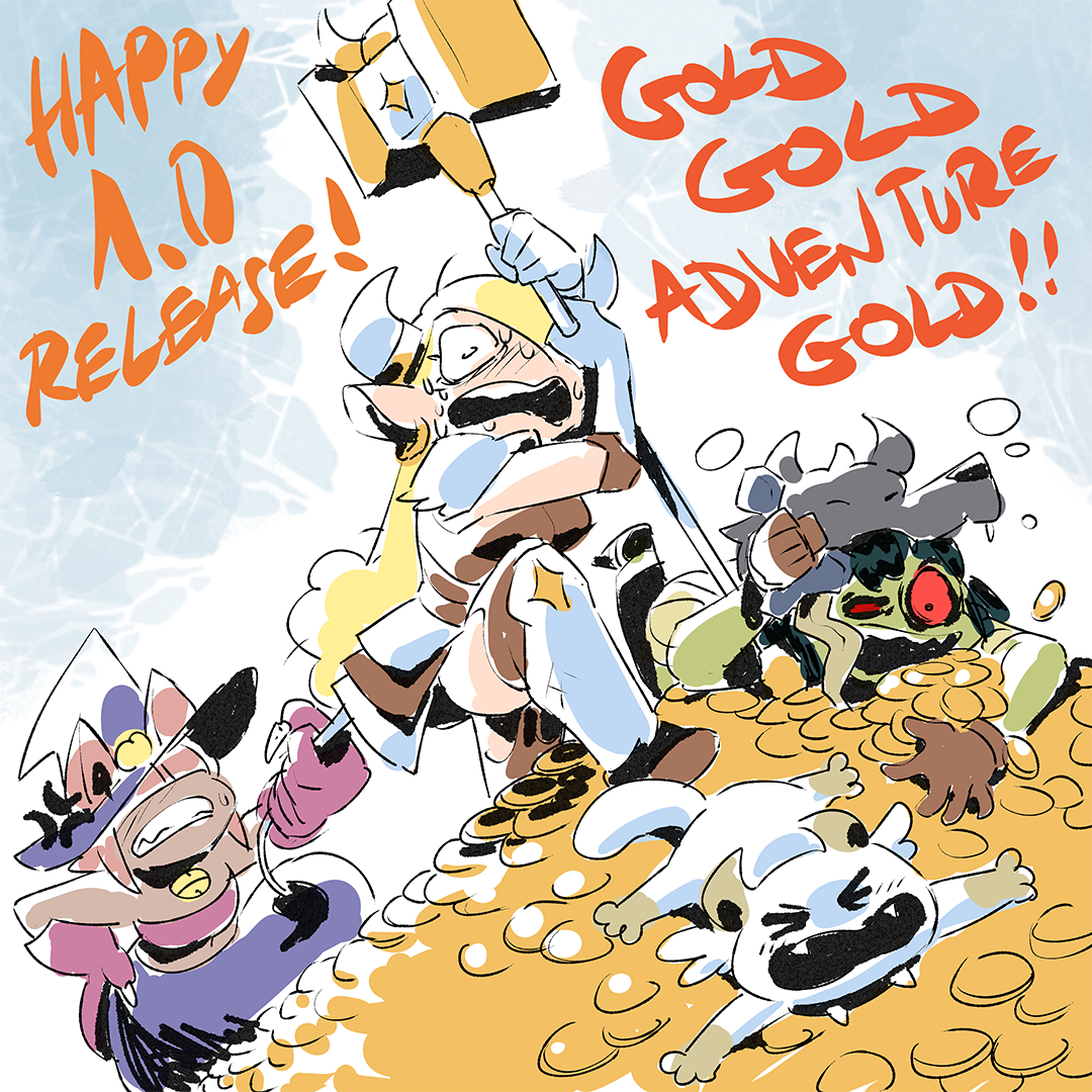 Gold Gold Adventure Gold is in 1.0 Today! · Gold Gold Adventure