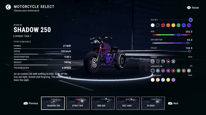图片[4]-午夜狂飙|摩托车夜行/ Motorcycle Night Ride   Build.25834755  免安装中文版-梨子乐游戏