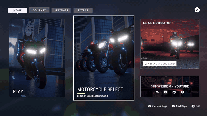 图片[2]-午夜狂飙|摩托车夜行/ Motorcycle Night Ride   Build.25834755  免安装中文版-梨子乐游戏