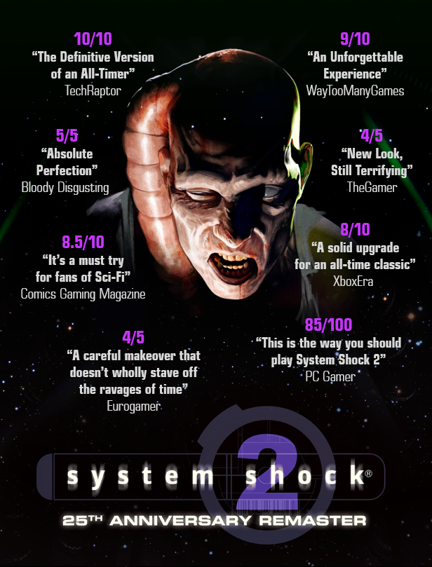 VIDEO - System Shock 2 : 25th Anniversary Remaster : Bande-annonce Accolades 1 503e9fdc7c0135ff45e1af2ea5b0ac9c78f2ef34 | RPG Jeuxvidéo