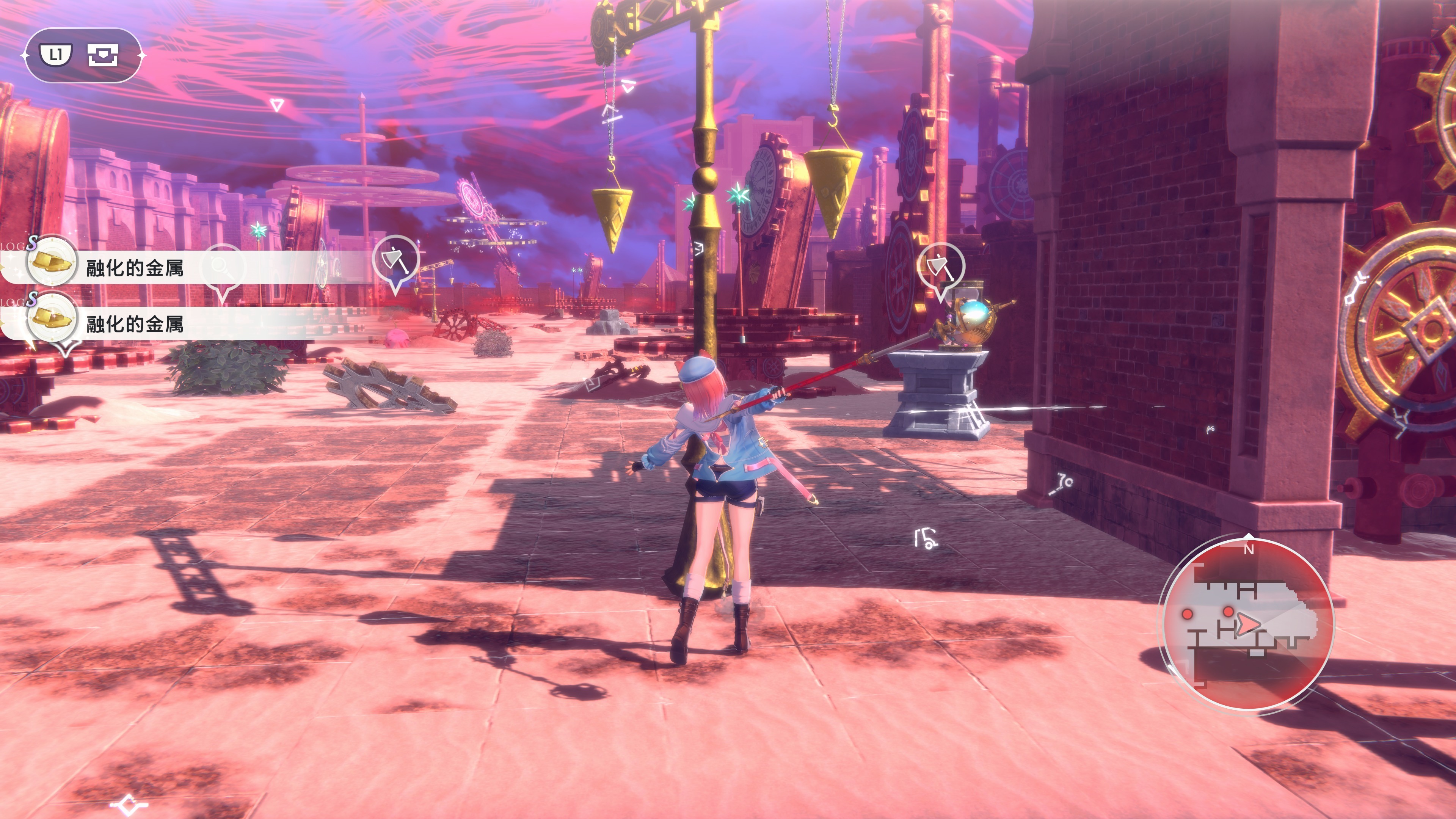 红色的炼金术士和白色的守护者 ～蕾斯莱莉娅娜的炼金工房～中文学习版v1.3【12.22更新