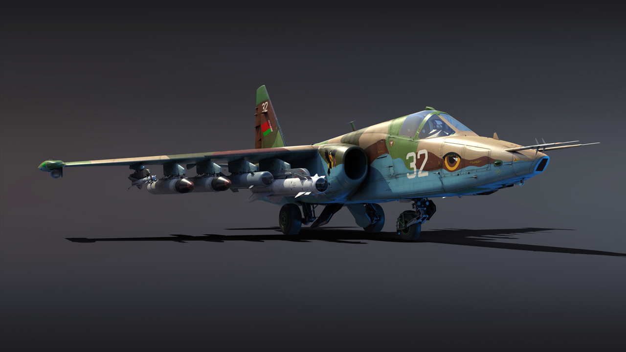 Steam :: War Thunder :: Su-25BM 558 ARZ strike jet aircraft