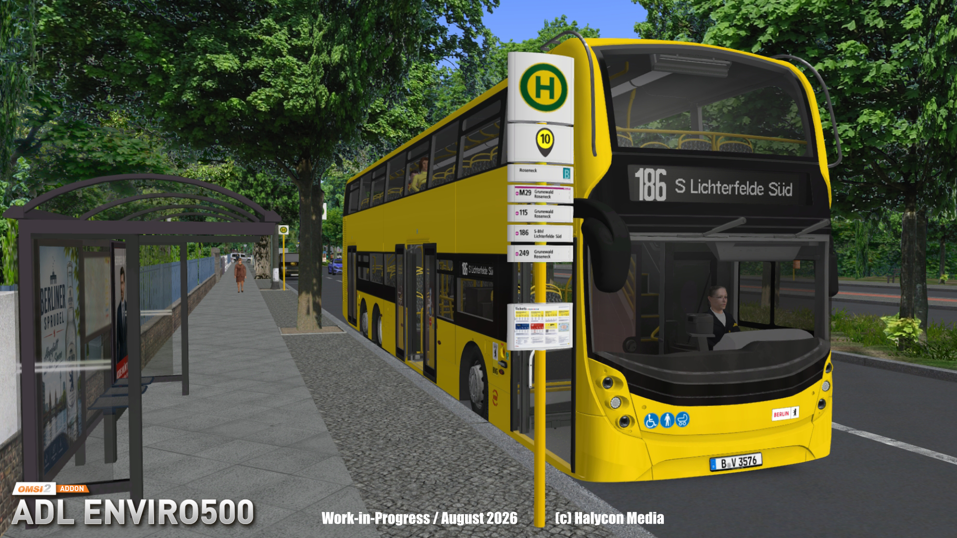 ADL Enviro500 da BVG em desenvolvimento para OMSI 2