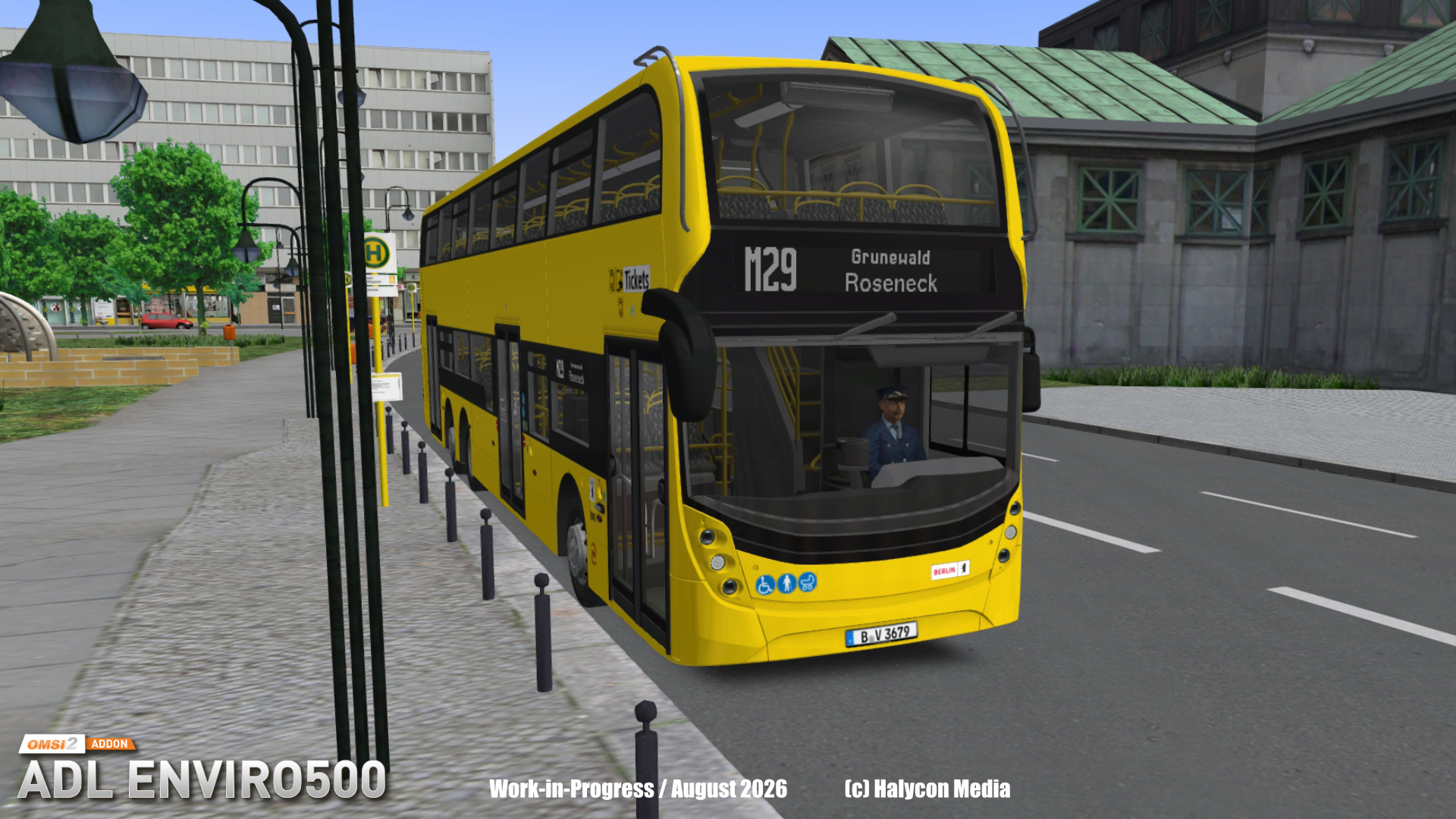 Interior do ADL Enviro500 no OMSI 2