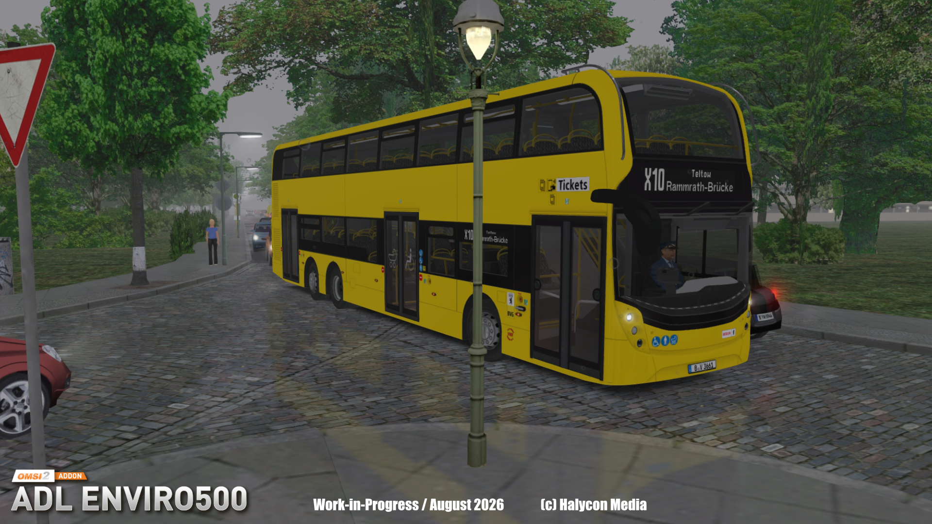 ADL Enviro500 BVG recriado no OMSI 2