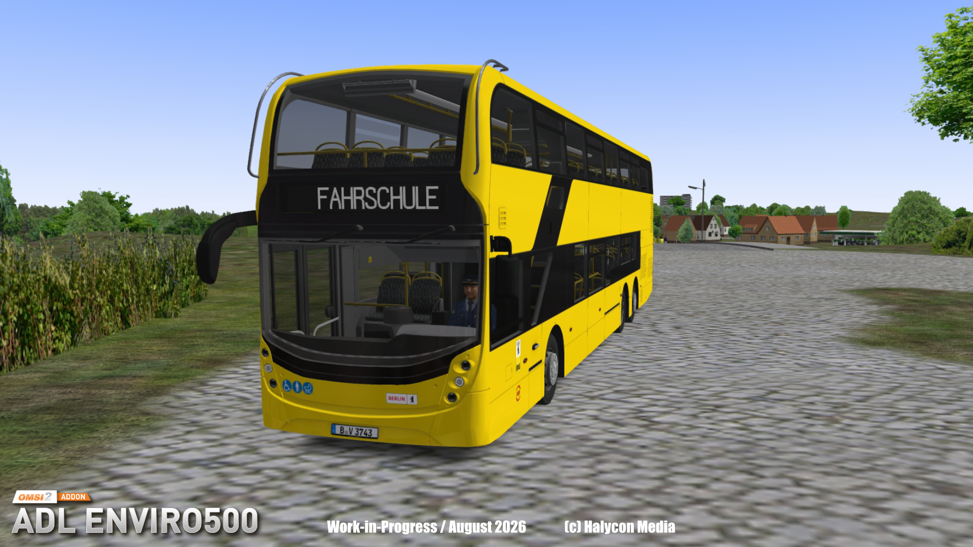 Exterior do ADL Enviro500 no OMSI 2