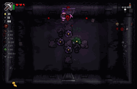 gif av CREEP Steam :: The Binding of Isaac: Rebirth :: The Glowup!