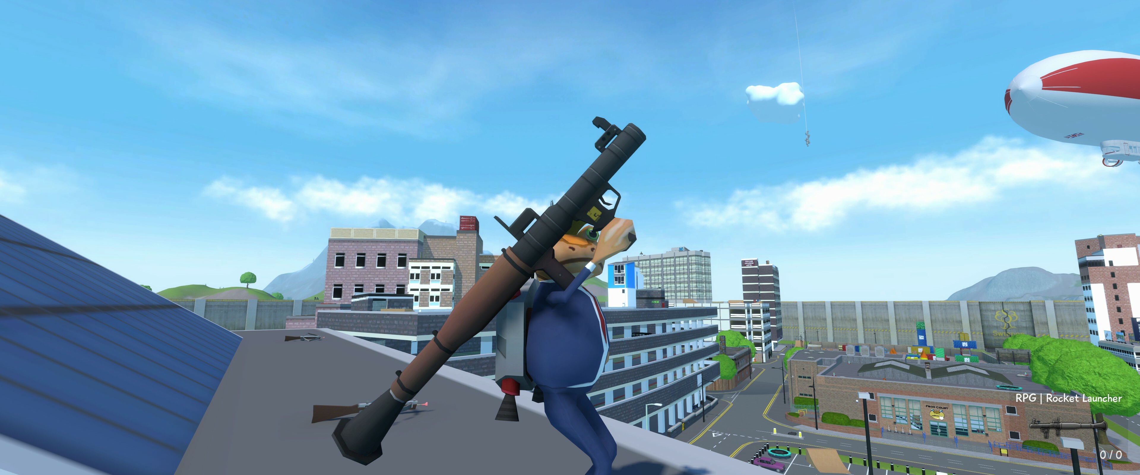 Longer RPG rocket flight