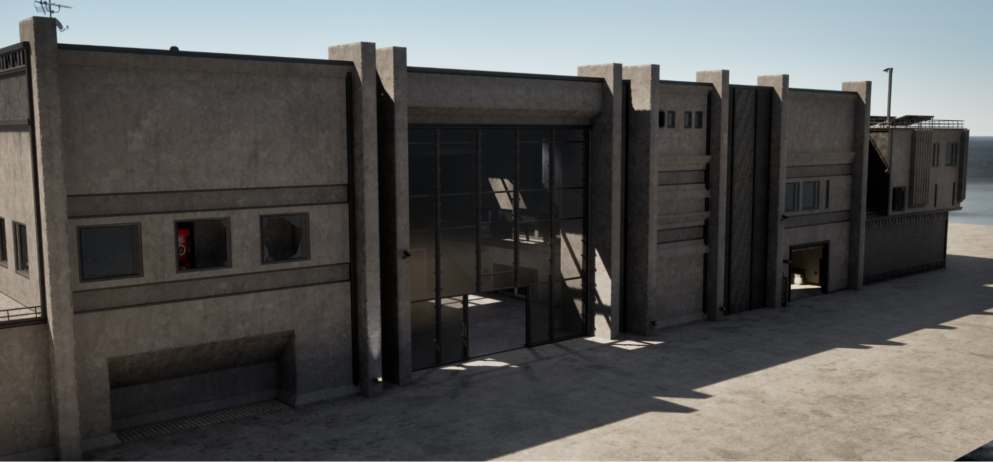 The Isle lab exterior