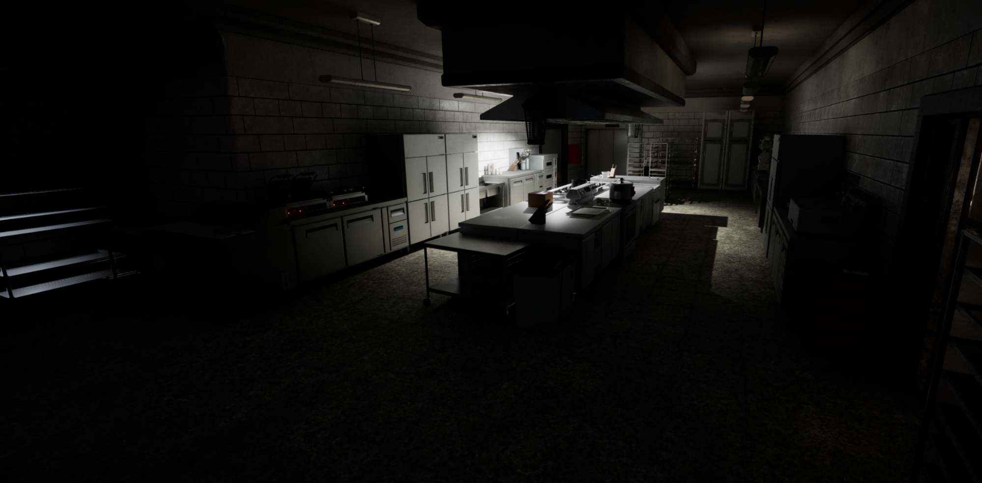 Habitation building interior