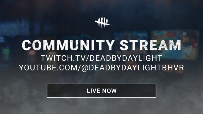 Join us on our community livestream happening RIGHT NOW!