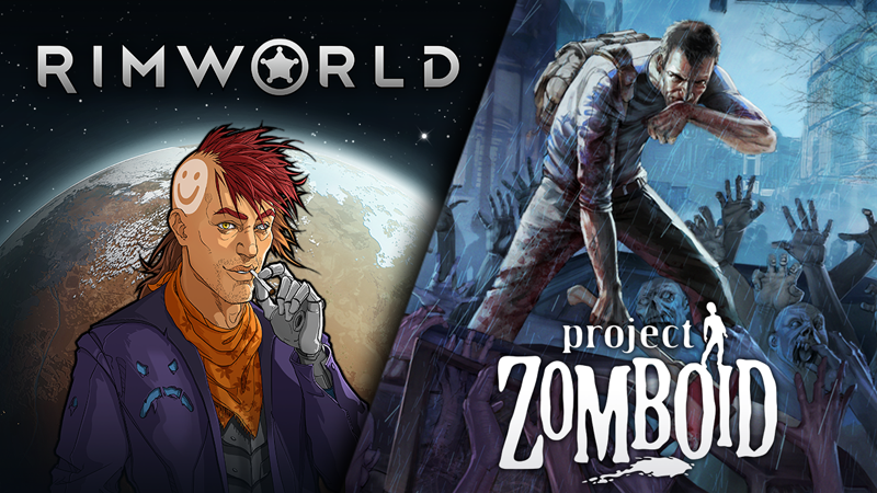 Get the RimWorld x Project Zomboid bundle