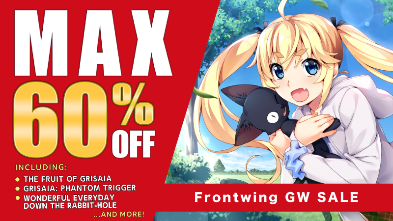Frontwing Golden Week 2026 Sale!