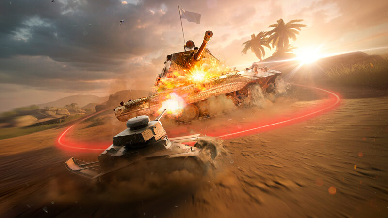 「全面制霸」模式就在《戰車世界：閃擊戰》