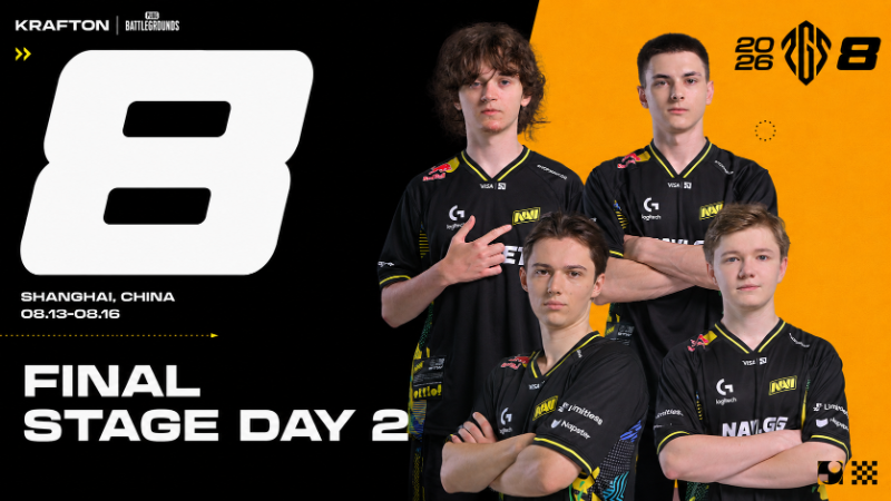 PUBG GLOBAL SERIES 8 FINALS STAGE DAY 2 IS LIVE
