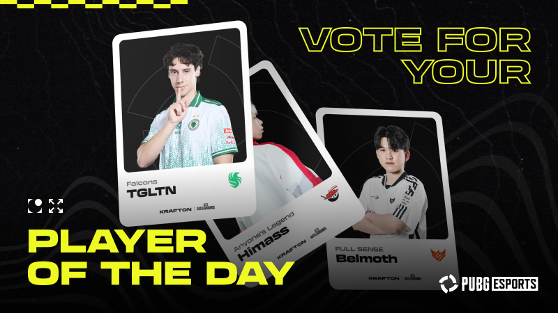 Introducing Player of the Day — Your Vote, Their Spotlight
