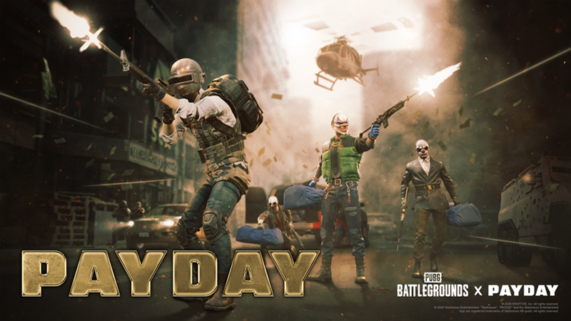 PUBG X PAYDAY: Stream the Heist, Win $100,000