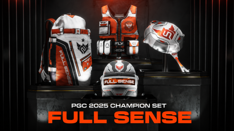 绝地求生PGC 2025冠军套装上线：FULL SENSE皮肤内容一览+PC/主机销售时间