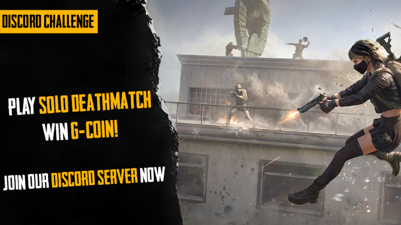Join the Solo Deathmatch Discord Challenge and win G-Coin!