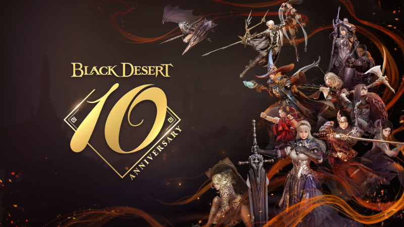 Black Desert’s 10th Anniversary in NA/EU is Here!