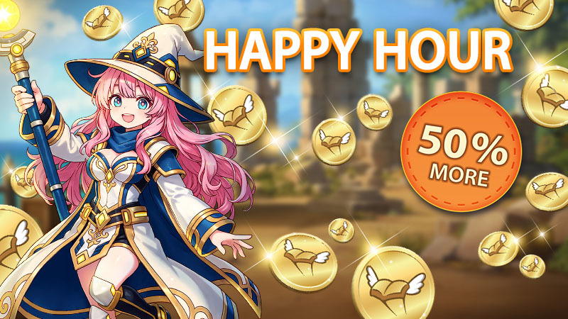[18/07 - 19/07] 34hr Happy Hour - let it rain NosDollars!