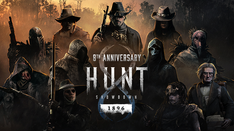 Hunt: Showdown 1896 2.0版本 · Celebrating 8 years of Hunt!