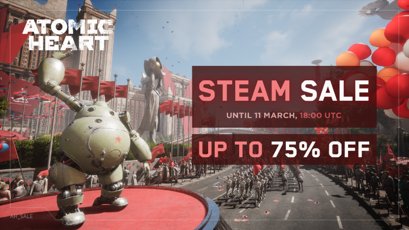 Atomic Heart Steam Sale is now live!