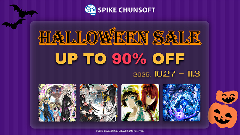 SPIKE CHUNSOFT Halloween Sale 2025