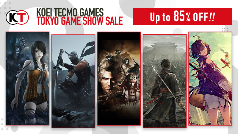 KOEI TECMO GAMES TOKYO GAME SHOW SALE