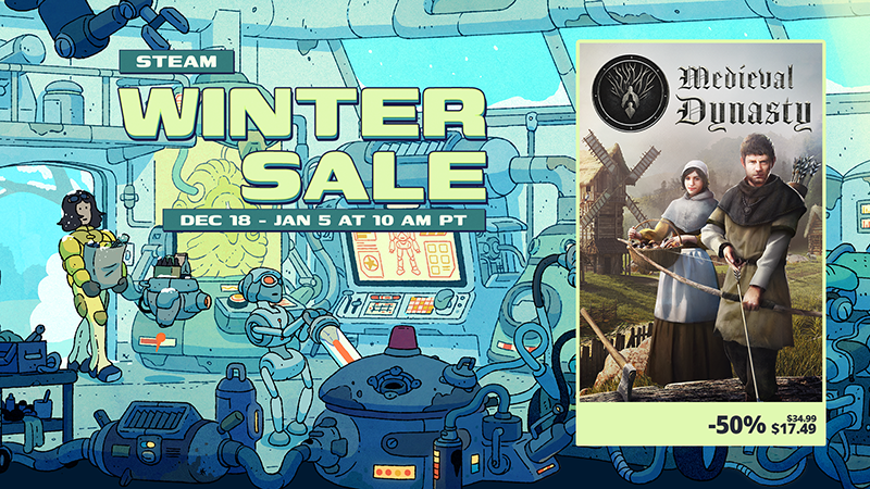 The Steam Winter Sale starts today!