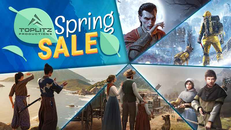 Toplitz Productions Spring Sale!