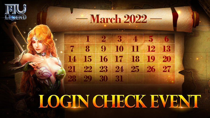 Steam :: MU Legend :: [March] Login Check Event